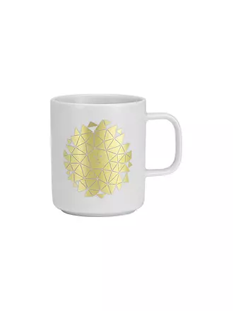 VITRA | Henkelbecher - Tasse Coffee Mug Love Heart Rot | gold